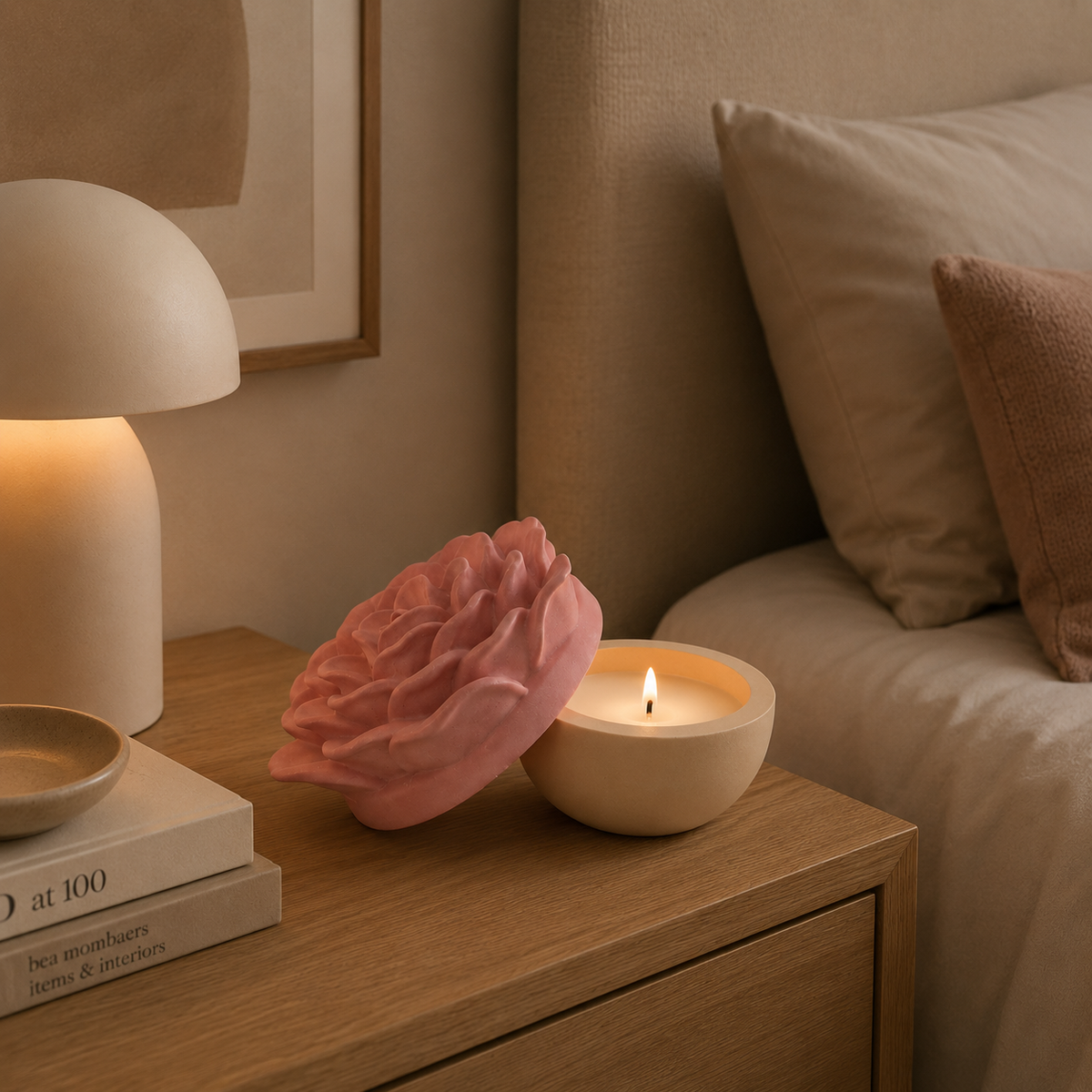 The Quiet Bloom Candle