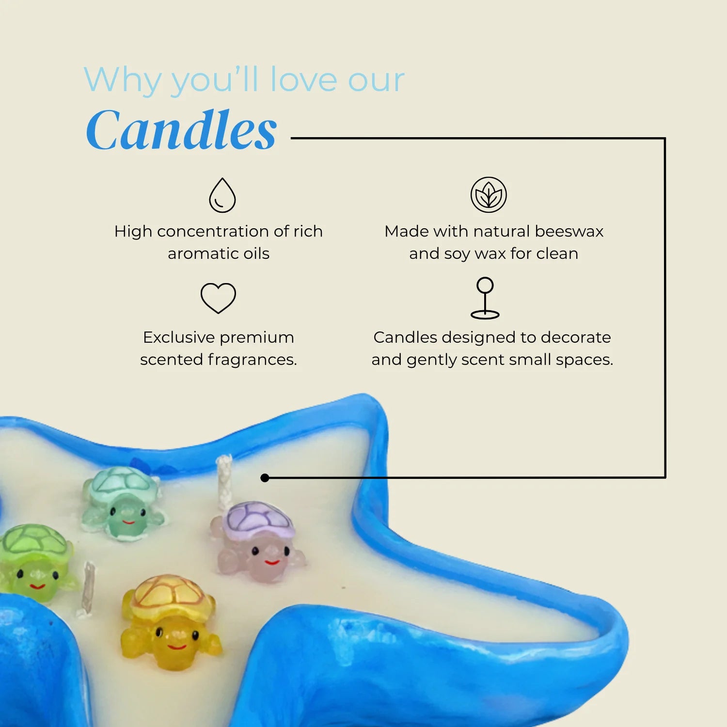 Sea Smile Candle