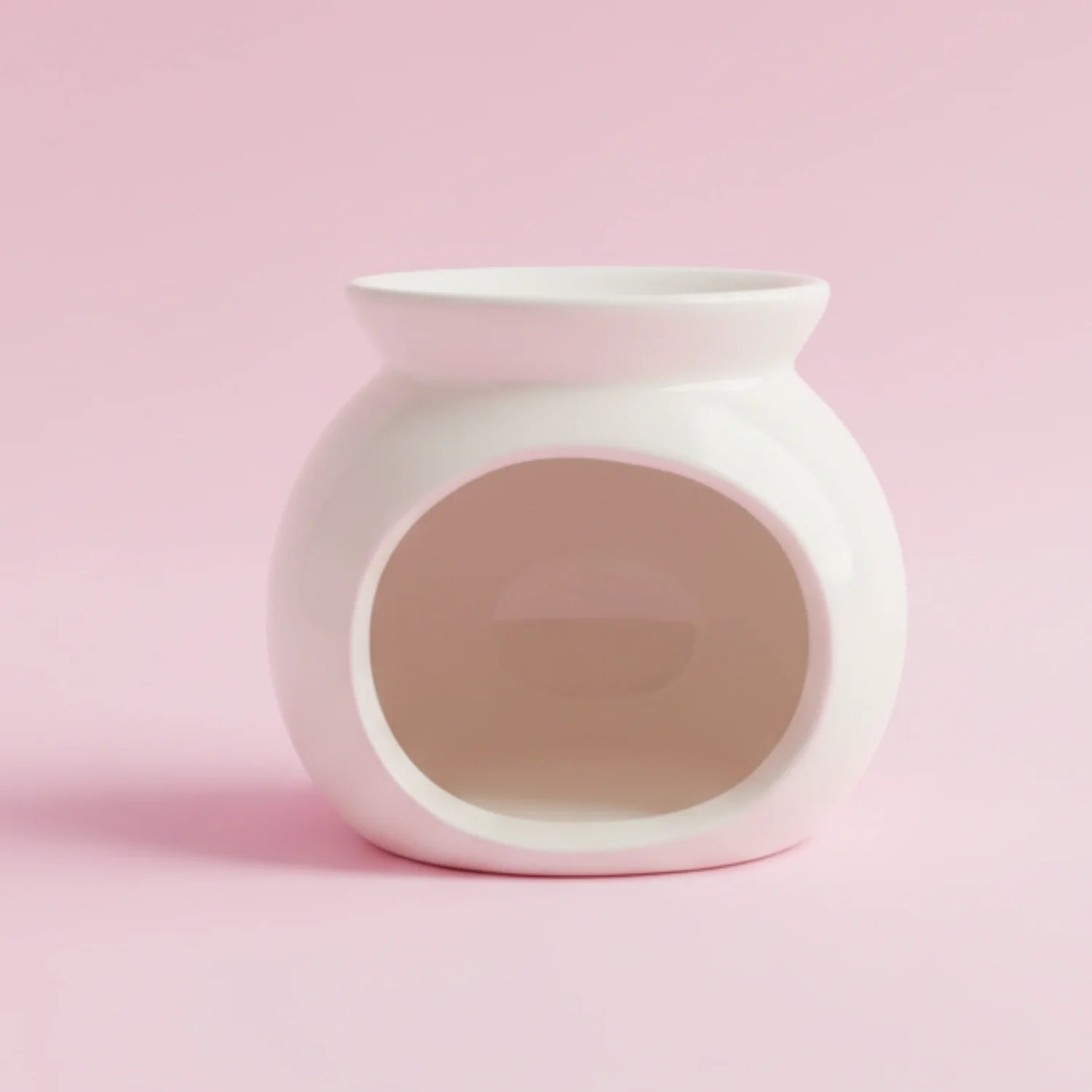 Mini Porcelain Black Wax Warmer