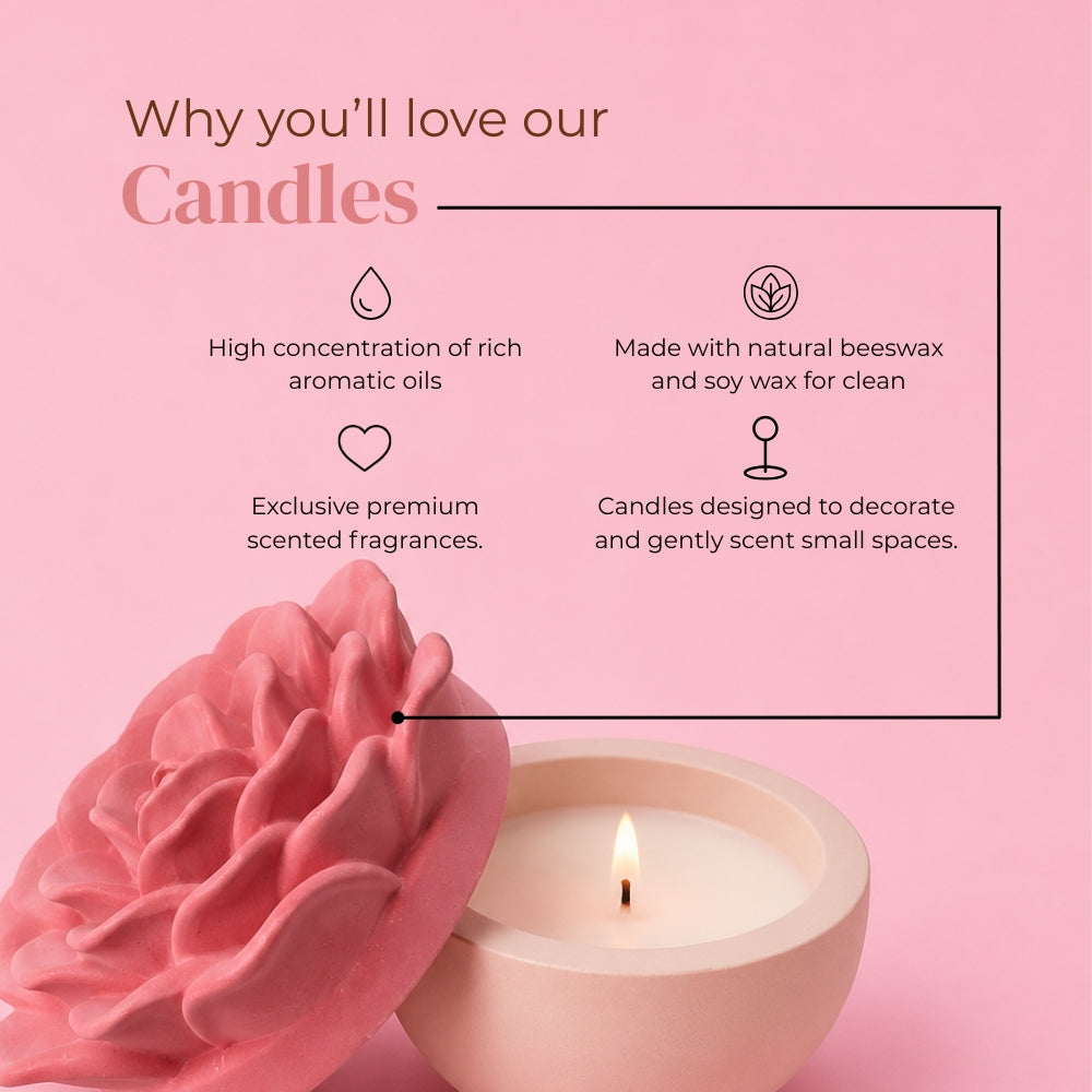 The Quiet Bloom Candle