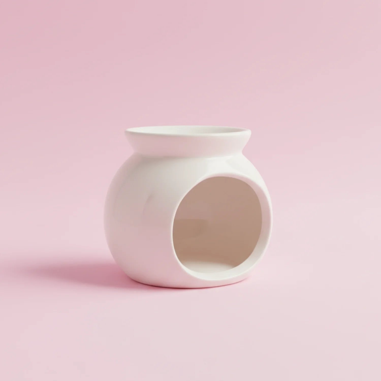 Mini Porcelain Black Wax Warmer