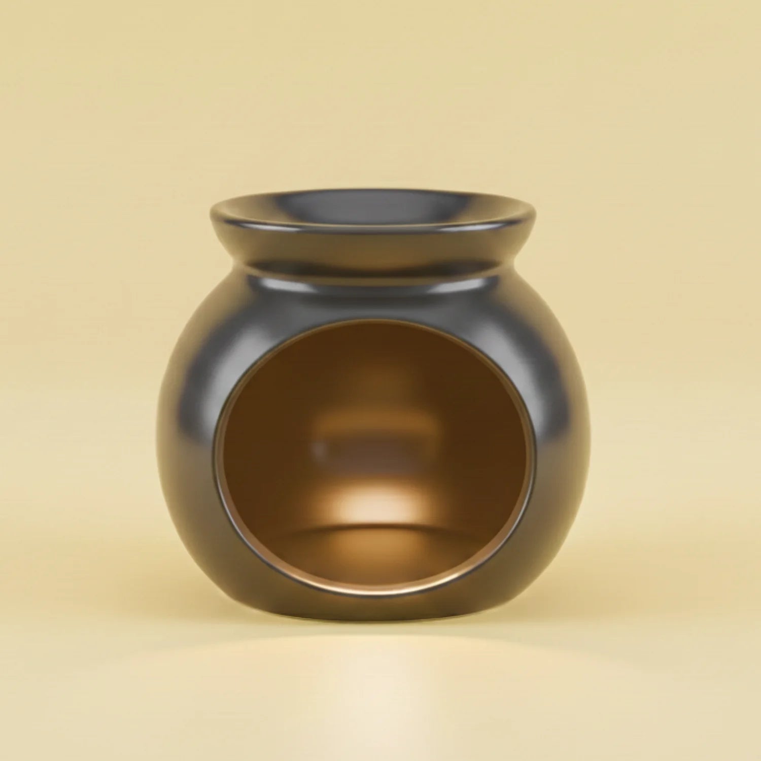 Mini Porcelain White Wax Warmer