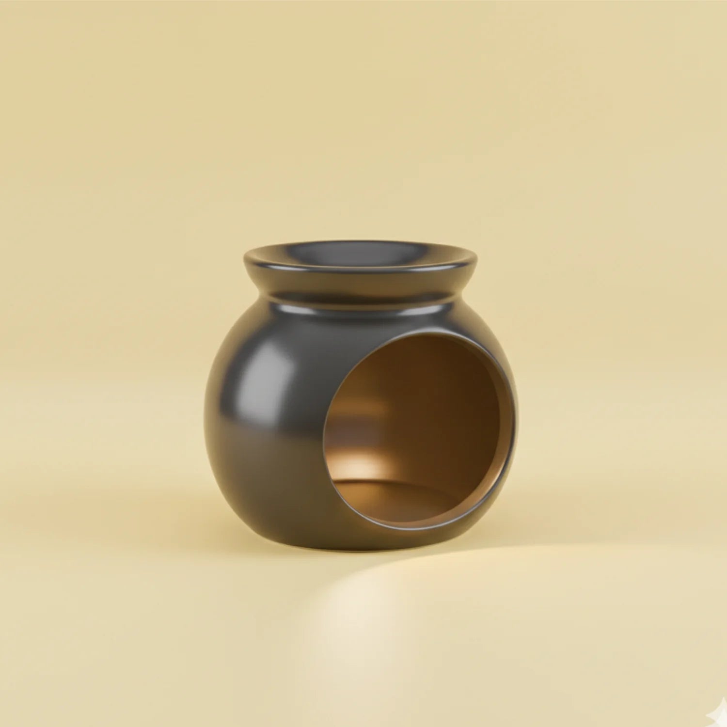 Mini Porcelain White Wax Warmer