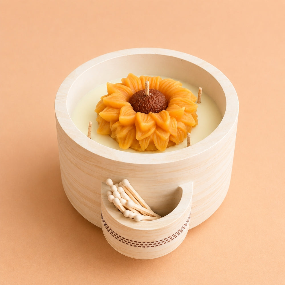 Sunlit Bloom Candle