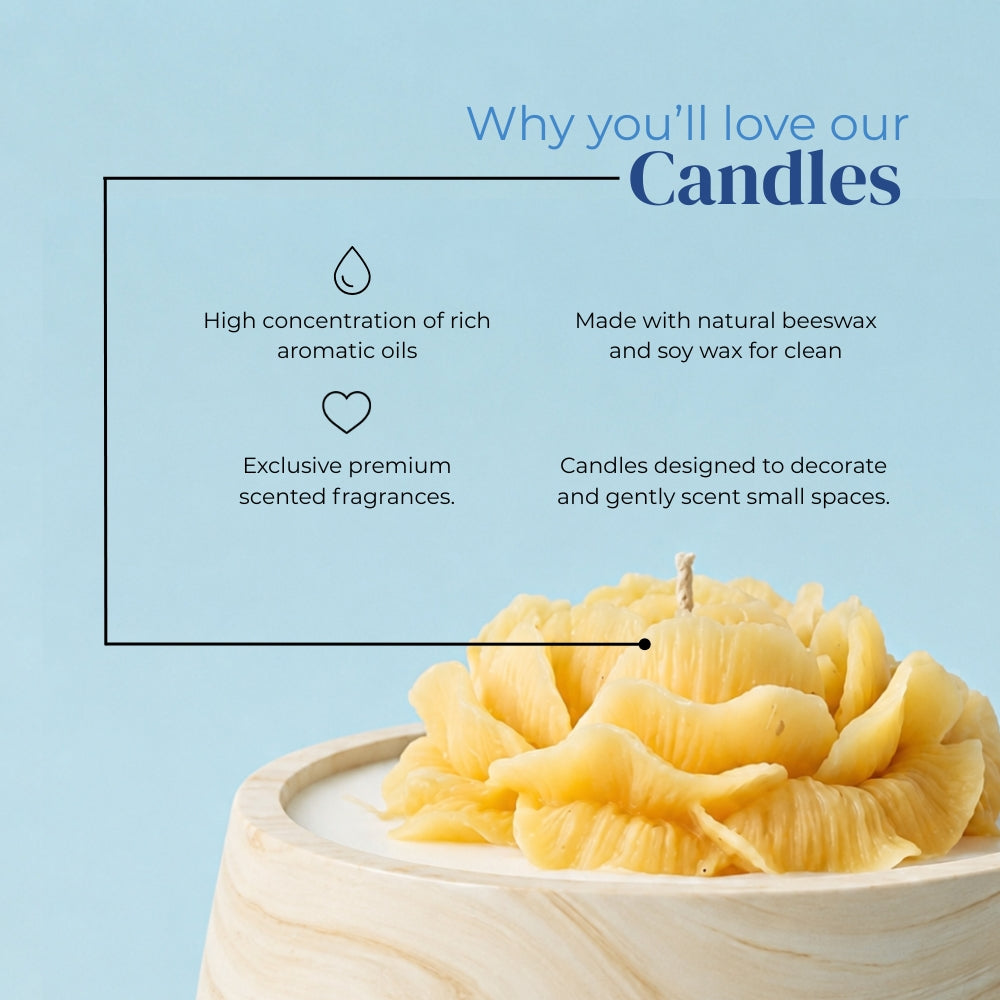 Cloud Petals Candle