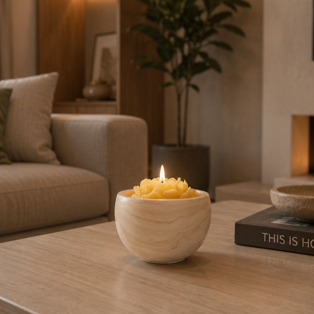 Petal Crown Candle